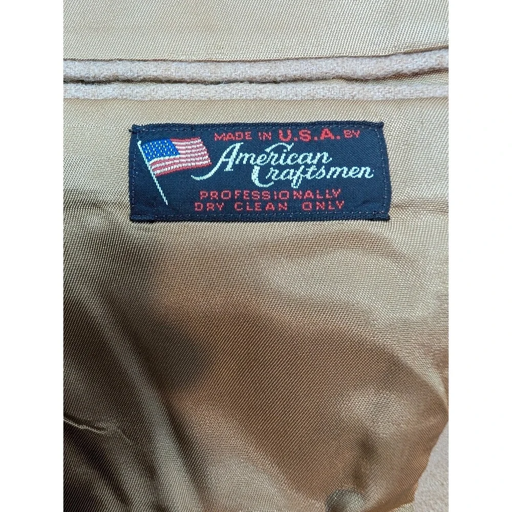 American Craftsman Blazer Jacket Mens Size 42L‎ Sports Coat Office Corpcore USA